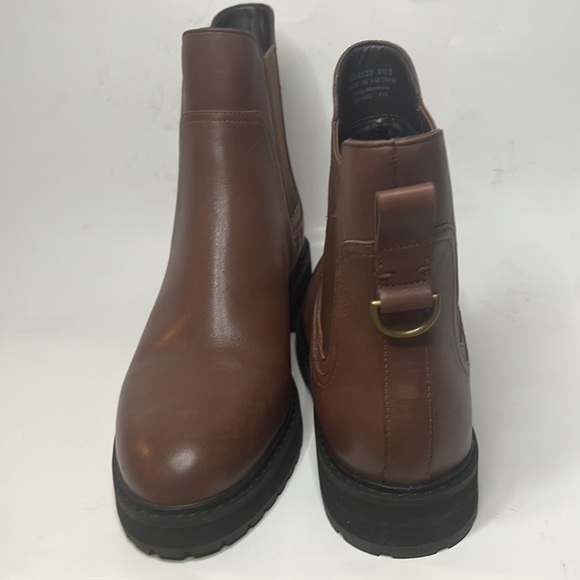 Cole Haan Chestnut Leather Greenwich Waterproof Leather Chelsea Boot - - Picture 2 of 3